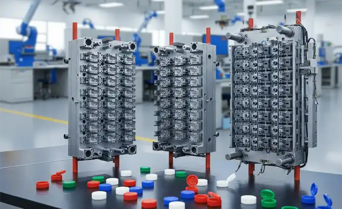 Caps and Closures Moulds | LEO Precision