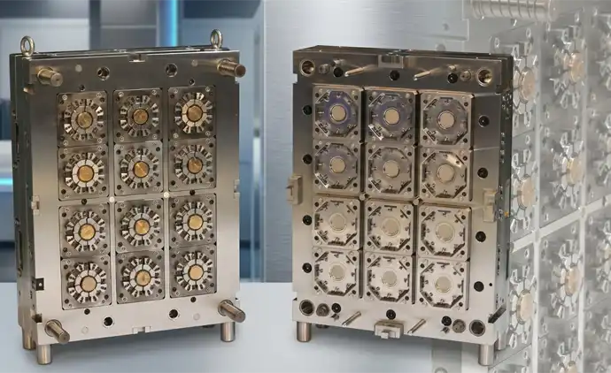 PET Preform Moulds With Hot Runner | LEO Precision